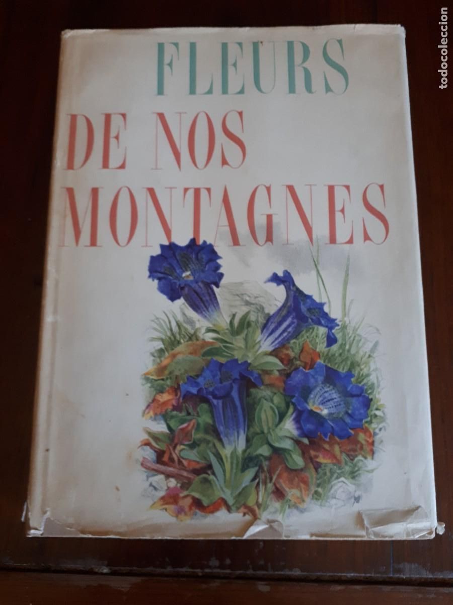 Gebrauchte B&uuml;cher: Fleurs de nos montagnes.-Dr Hans Meierhofer et H. et O. Baumberger.
