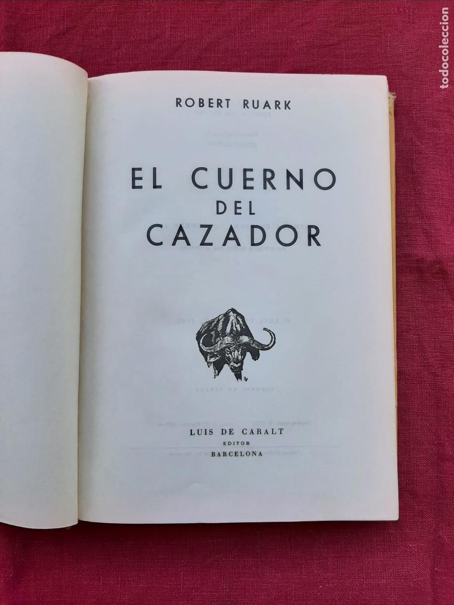 Libros de segunda mano: El cuerno del cazador - Ruark, Robert - Foto 2