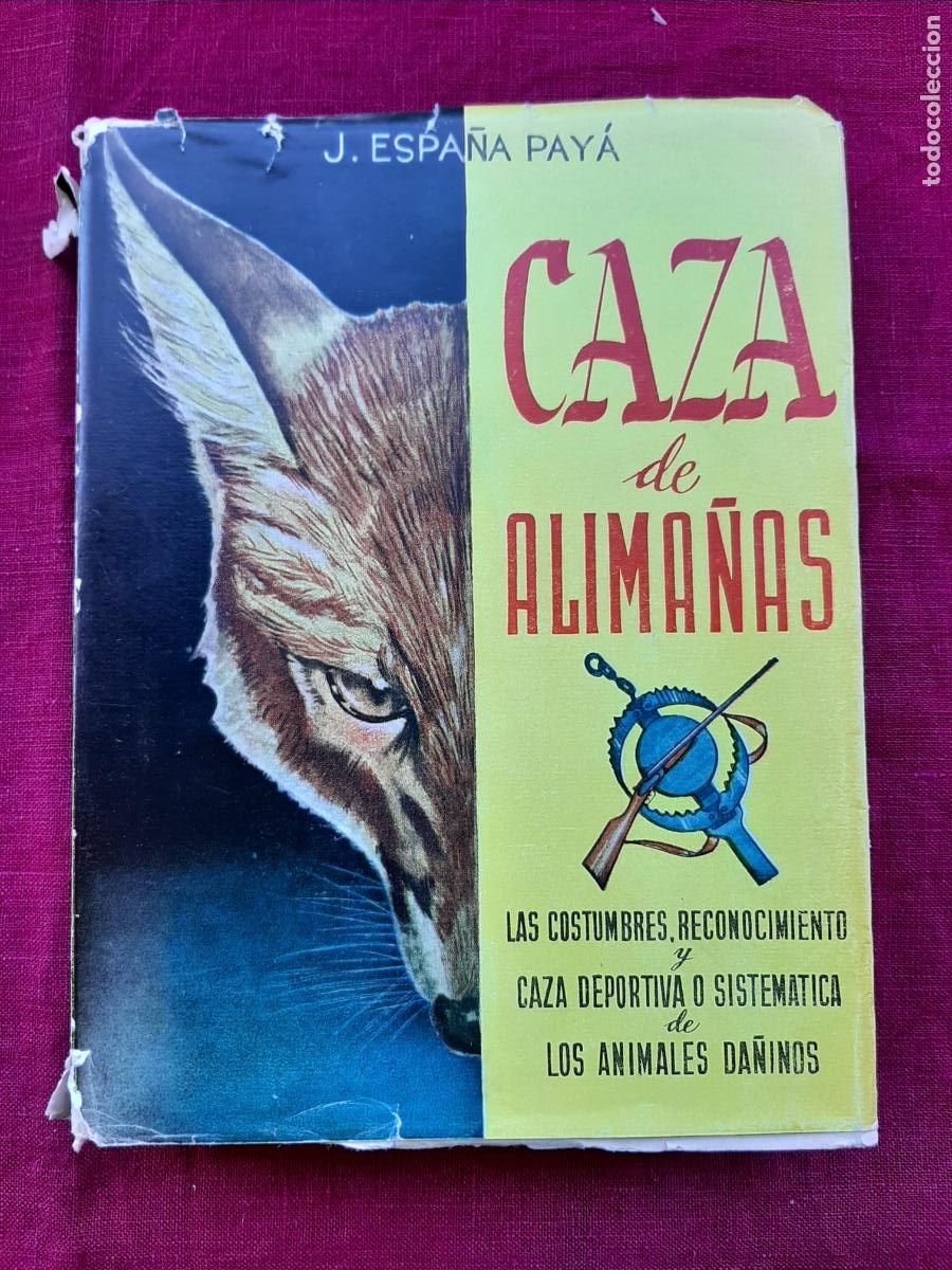 Gebrauchte B&uuml;cher: Caza de alima&ntilde;as. Las costumbres, reconocimiento y caza deportiva o sistem&aacute;tica de los mam&iacute;feros da&ntilde;