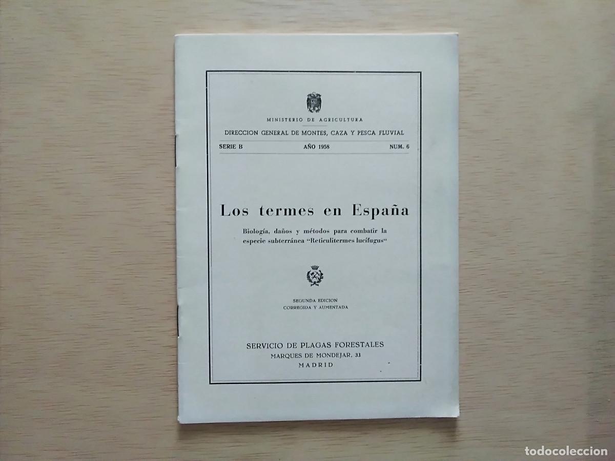 Gebrauchte B&uuml;cher: LOS TERMES EN ESPA&Ntilde;A BIOLOG&Iacute;A DA&Ntilde;OS Y M&Eacute;TODOS PARA COMBATIR LA ESPECIE SUBTERR&Aacute;NEA