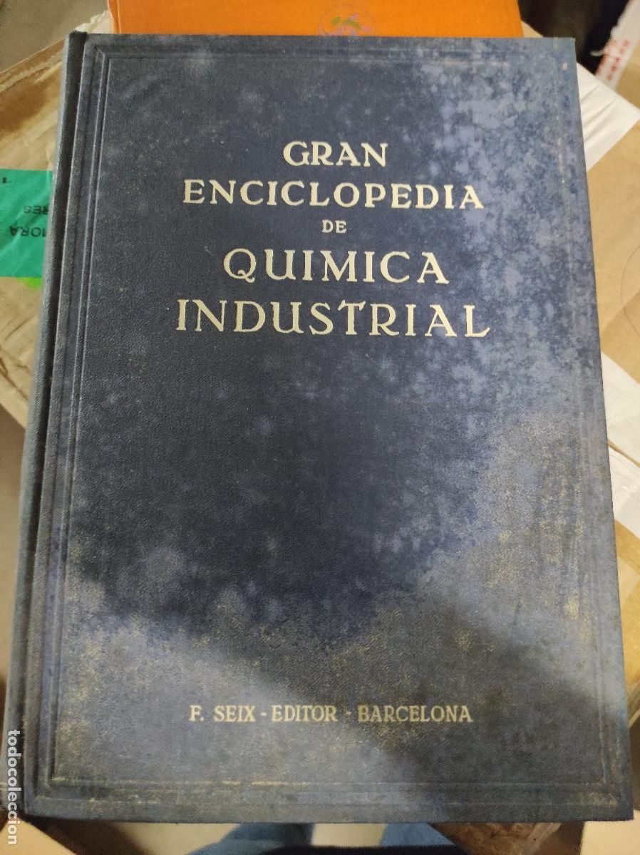Libri di seconda mano: GRAN ENCICLOPEDIA DE QUIMICA INDUSTRIAl SUPLEMENTOS QUIMICA