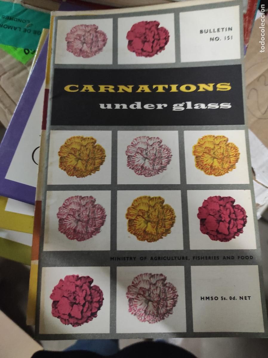 Gebrauchte B&uuml;cher: Carnations Under Glass (no.151) Great Britain,Ministry of Agriculture, Fisheries, and Food