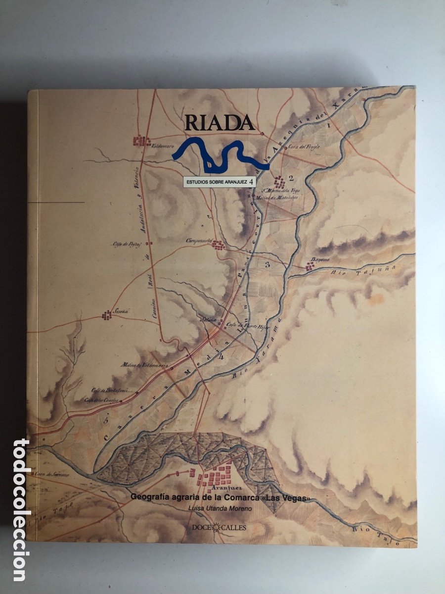 Libros de segunda mano: RIADA. GEOGRAF&Iacute;A AGRARIA DE LA COMARCA &ldquo;LAS VEGAS&rdquo; - Foto 1