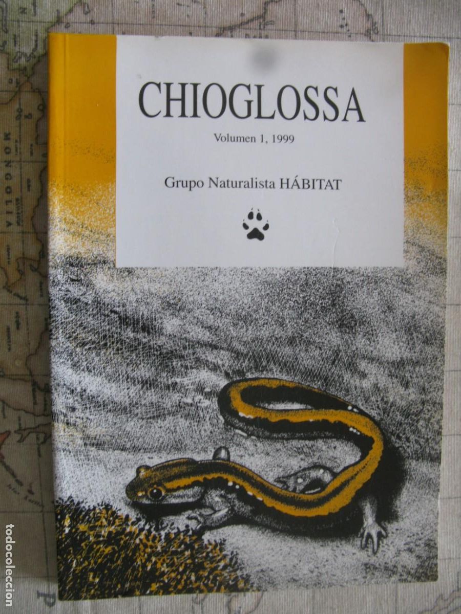 Gebrauchte B&uuml;cher: Chioglossa volumen 1, 1.999. Grupo Naturalista H&aacute;bitat