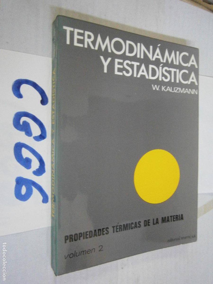 Libros de segunda mano de ciencias: TERMODINAMICA Y ESTADISTICA - Foto 1