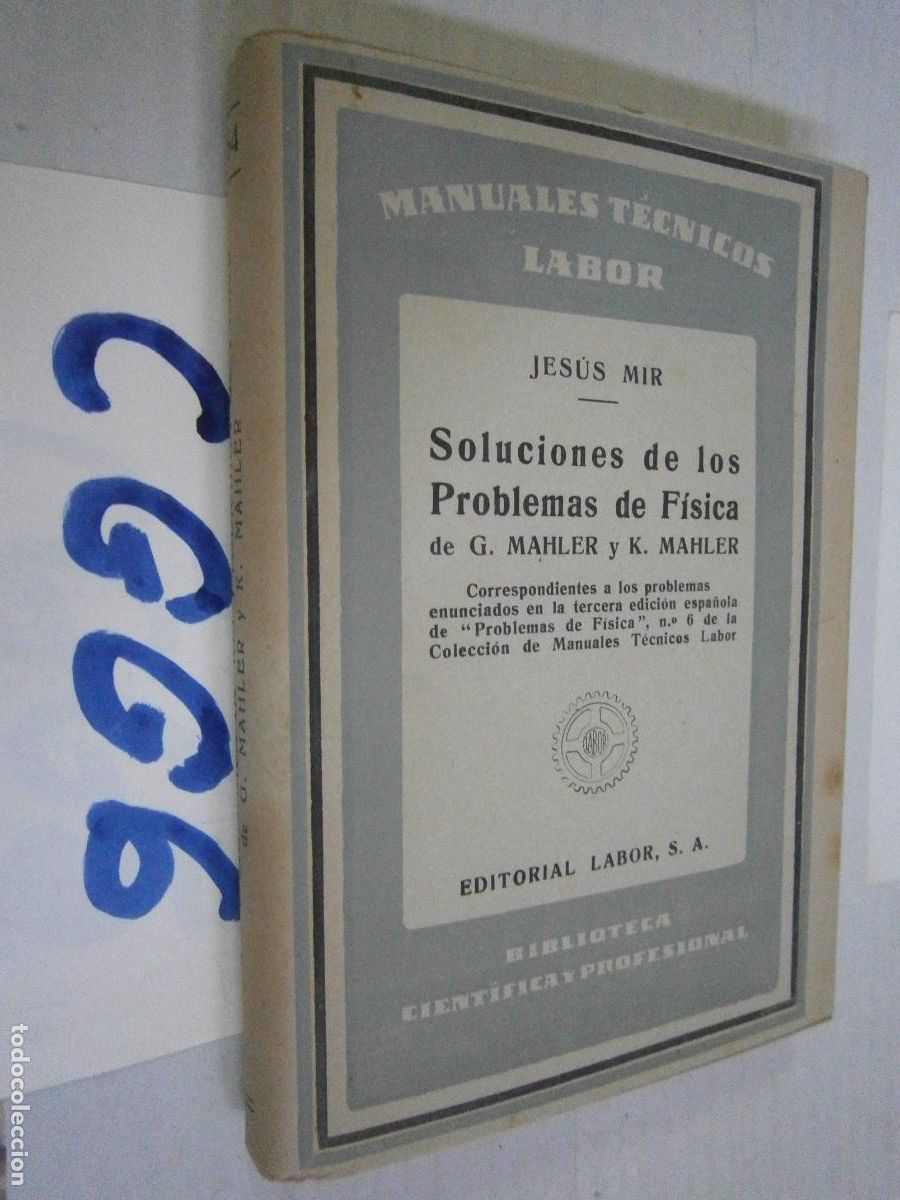 Libros de segunda mano de ciencias: SOLUCIONES DE LOS PROBLEMAS DE FISICA - Foto 1