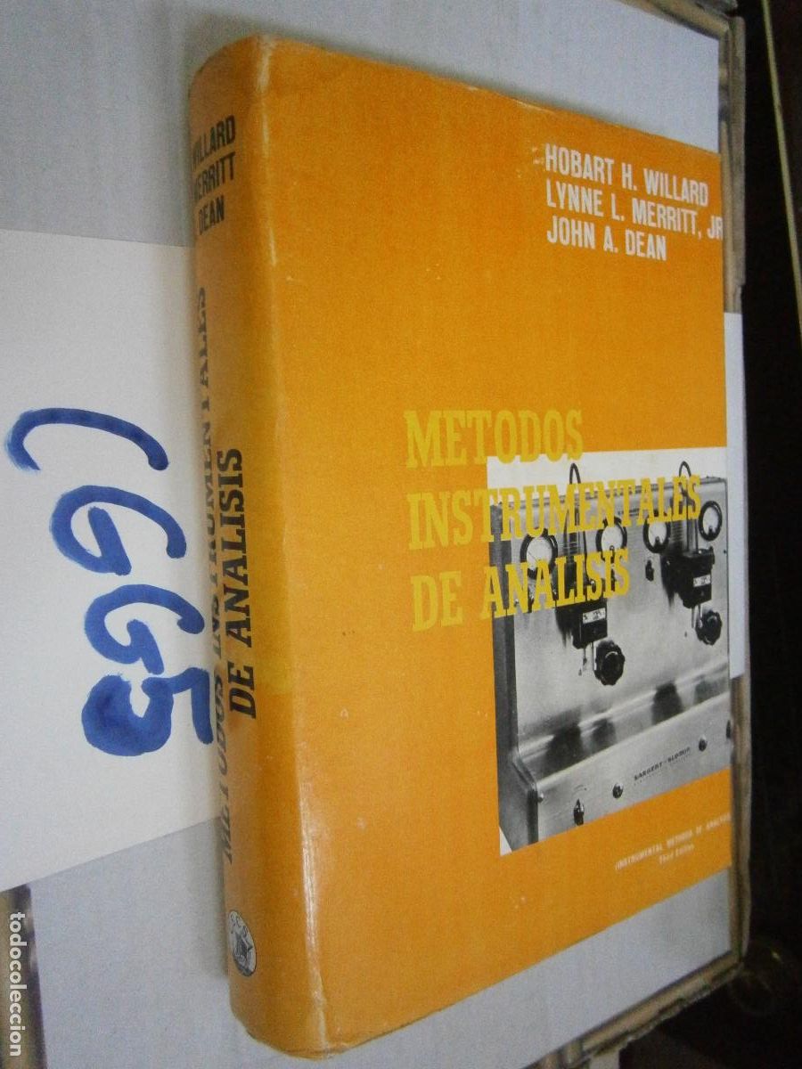 Libros de segunda mano de ciencias: METODOS INSTRUMENTALES DE ANALISIS - Foto 1