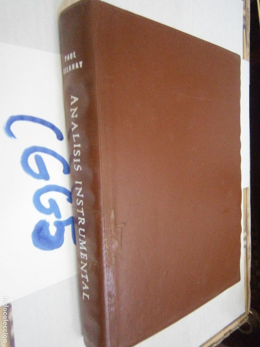 Libros de segunda mano de ciencias: ANALISIS INSTRUMENTAL - Foto 1