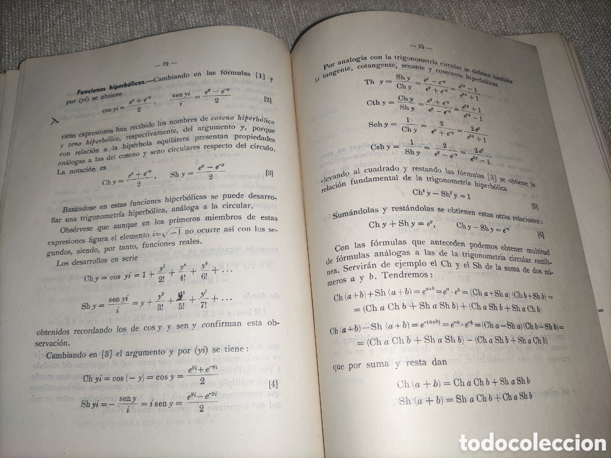 Libros de segunda mano de ciencias: Trigonometr&iacute;a. Rectilinia y Esf&eacute;rica. - Foto 9