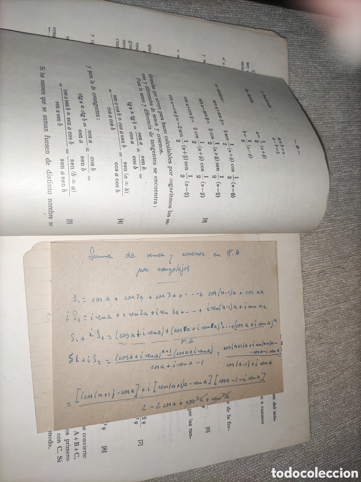 Libros de segunda mano de ciencias: Trigonometr&iacute;a. Rectilinia y Esf&eacute;rica. - Foto 13