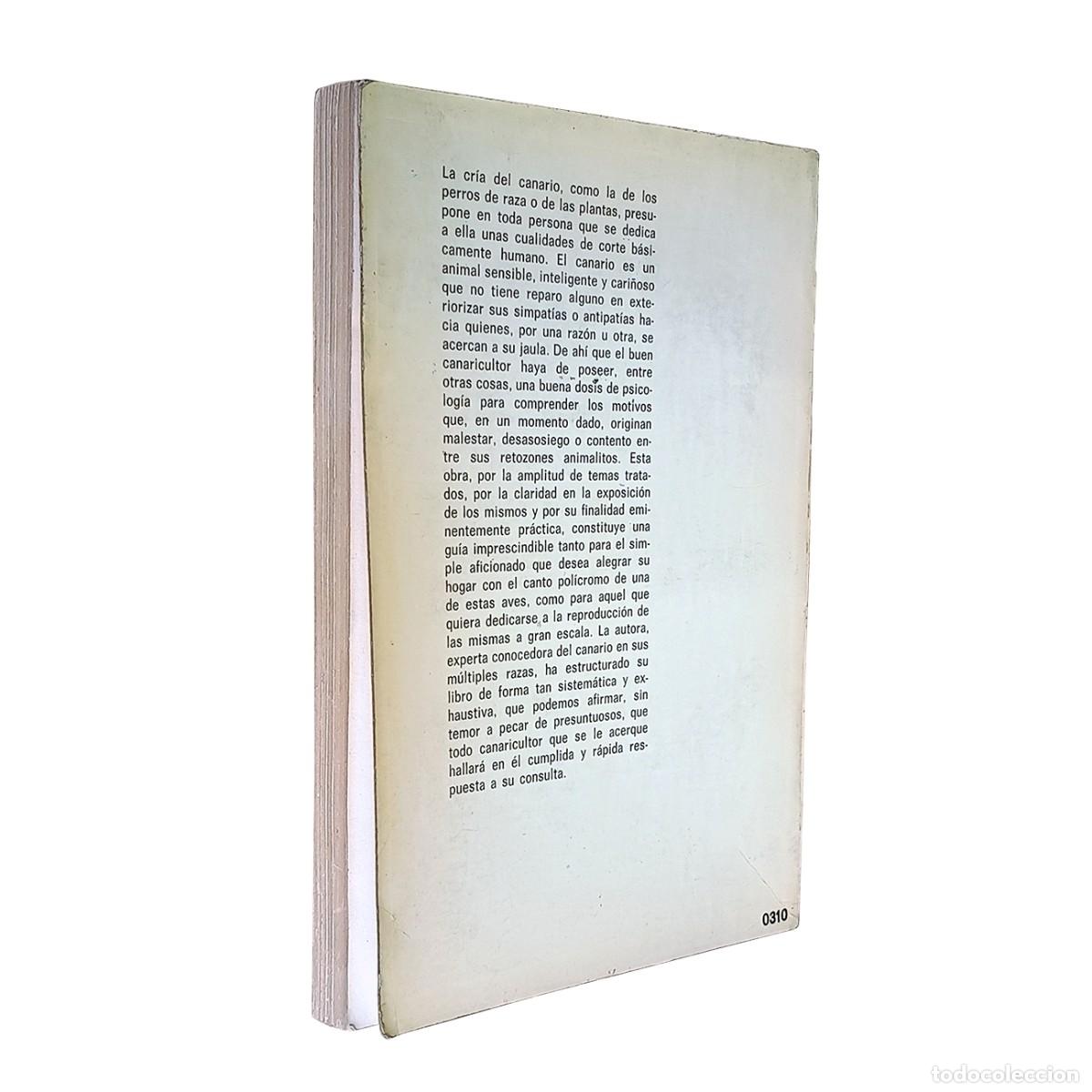 Libros de segunda mano: Cr&iacute;a Moderna de Los Canarios / Manual Pr&aacute;ctico / De Vecchi 1975 Marina Roberti - Foto 2