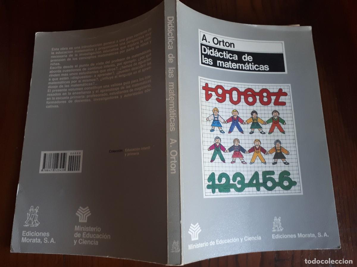 Libros de segunda mano de ciencias: Did&aacute;ctica de las matem&aacute;ticas.-A.ORTON. - Foto 2