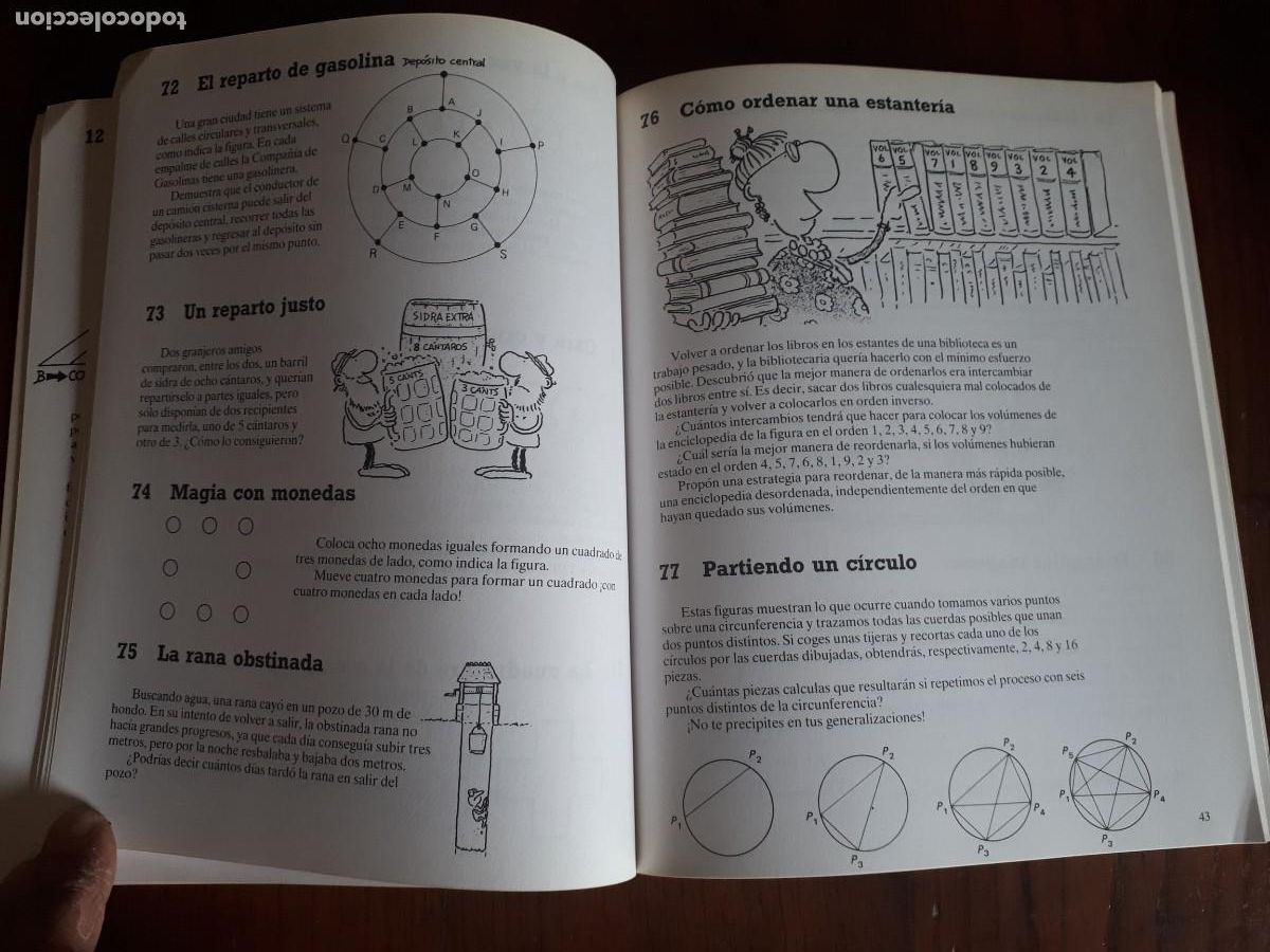 Libros de segunda mano de ciencias: Divertimentos matematicos .-BRIAN BOLT. - Foto 4