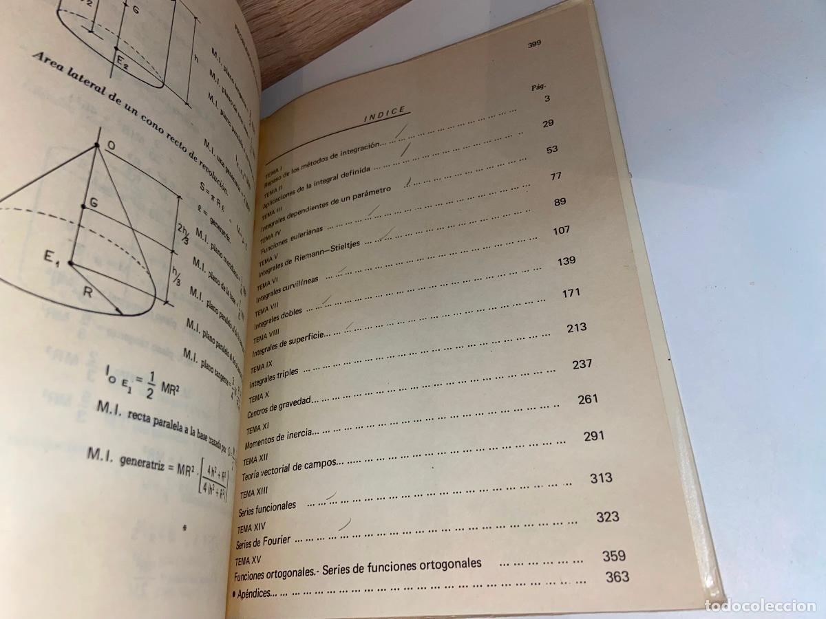 Libros de segunda mano de ciencias: PROBLEMAS DE C&Aacute;LCULO INTEGRAL - R. A. E. C - 1971 - Foto 3