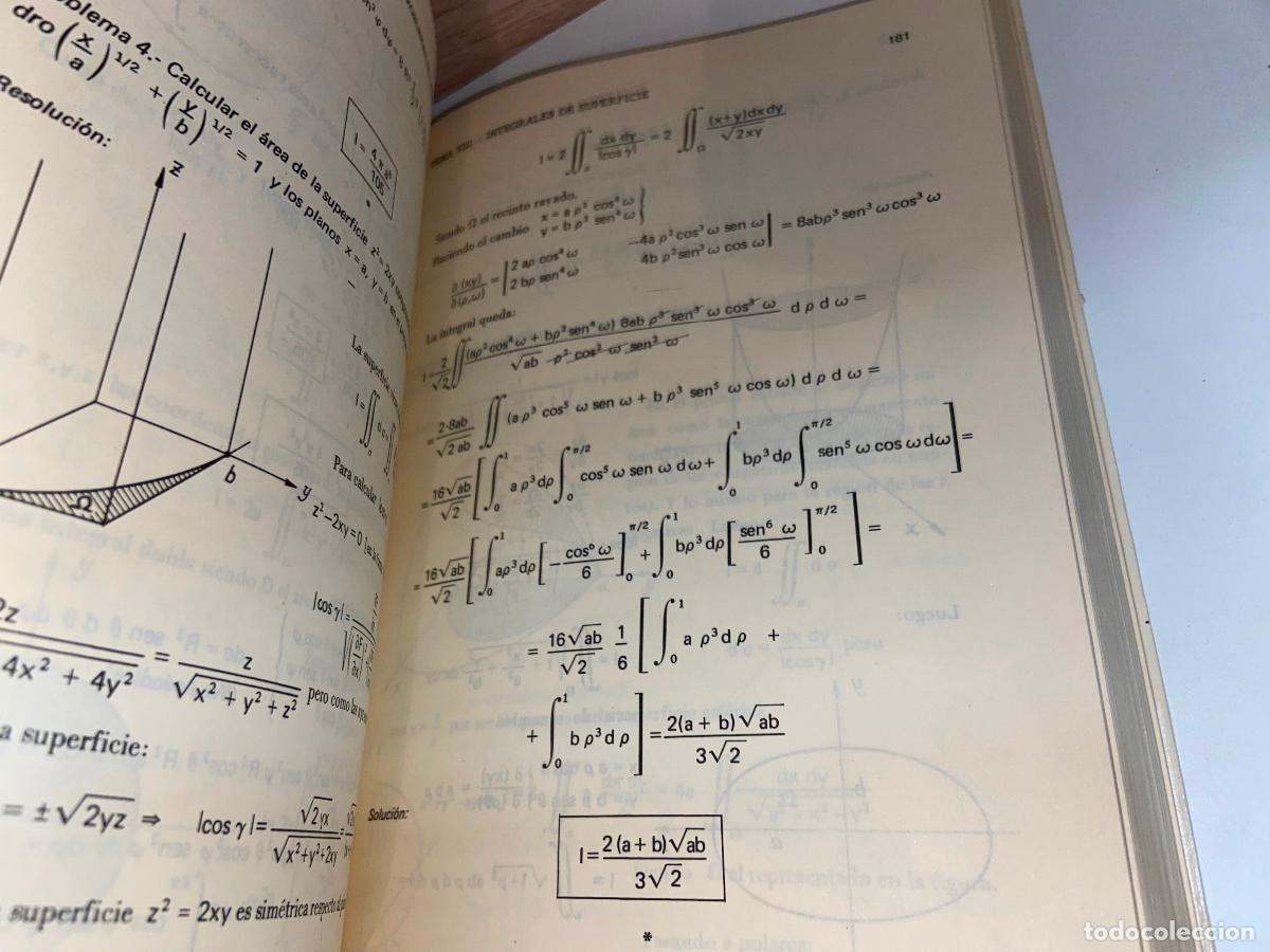 Libros de segunda mano de ciencias: PROBLEMAS DE C&Aacute;LCULO INTEGRAL - R. A. E. C - 1971 - Foto 6