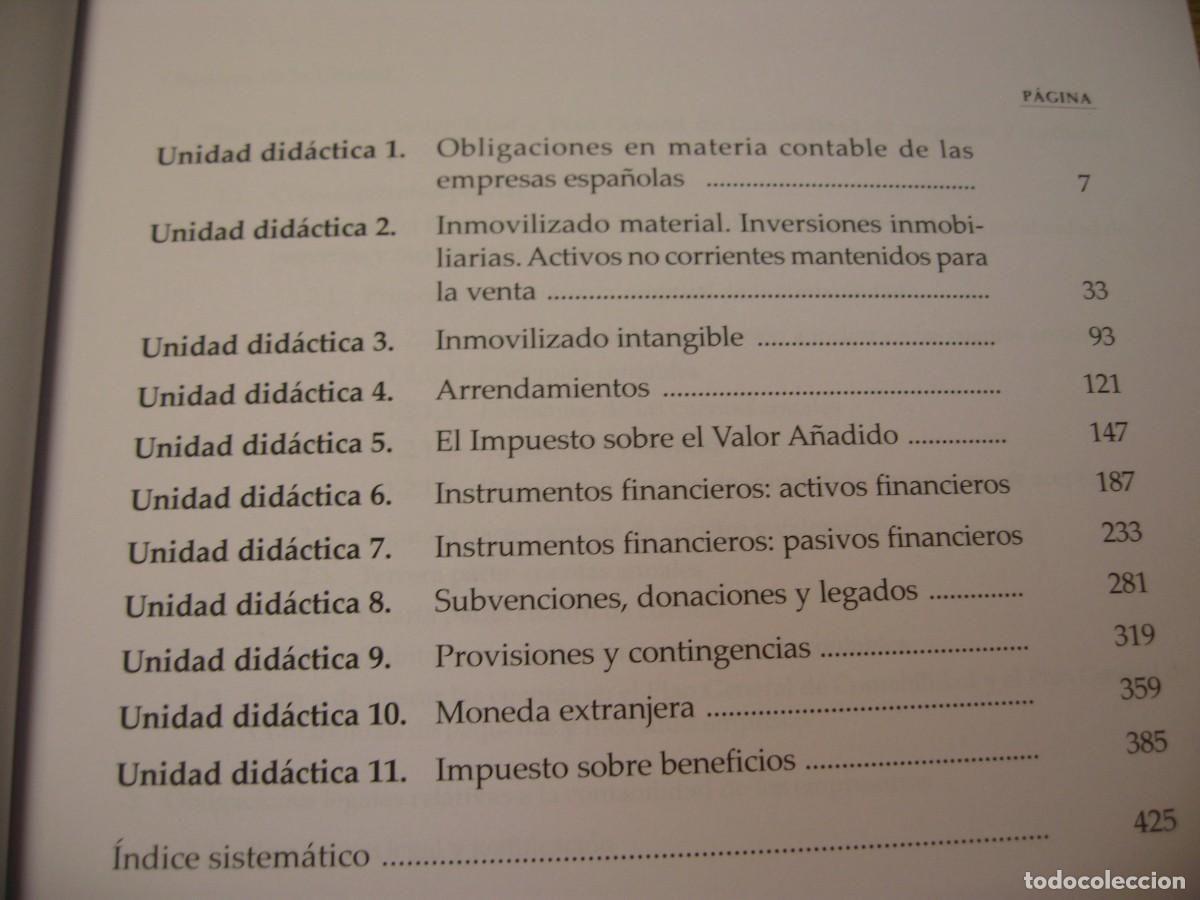 Libros de segunda mano de ciencias: NORMATIVA CONTABLE ESPA&Ntilde;OLA. UDIMA. EDICIONES CEF. 3 EDICION. 2022 - Foto 6