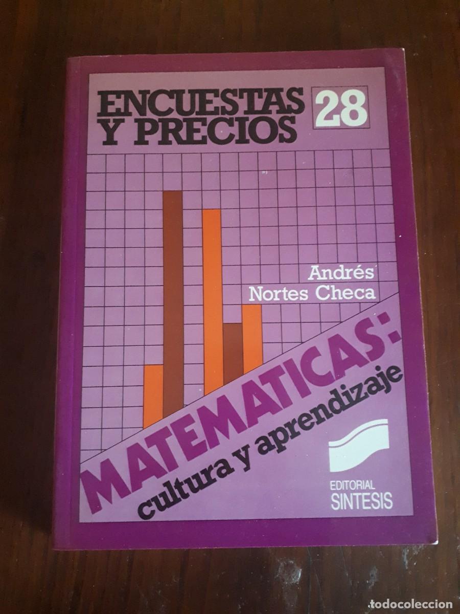 Libros de segunda mano de ciencias: ENCUESTAS Y PRECIOS. - ANDRES NORTES CHECA . SINTESIS. - Foto 1