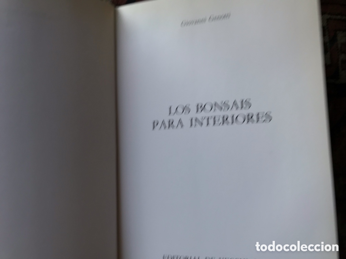 Libros de segunda mano: Los bons&aacute;is para interiores. Giovanni Genotti. Editorial De Vecchi - Foto 5