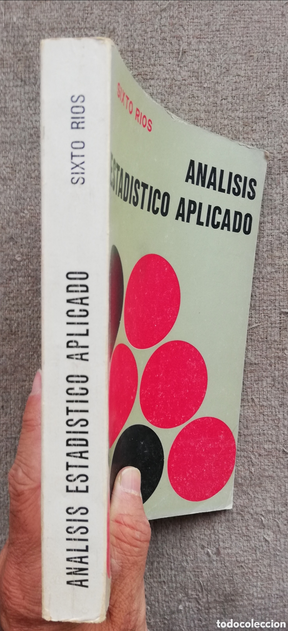 Libros de segunda mano de ciencias: An&aacute;lisis estad&iacute;stico aplicado, de Sixto Rios - Foto 2