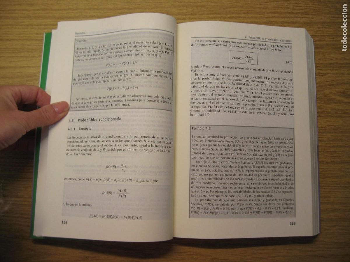 Libros de segunda mano de ciencias: DANIEL PE&Ntilde;A. FUNDAMENTOS DE ESTADISTICA. ALIANZA EDITORIAL. 2008 - Foto 16