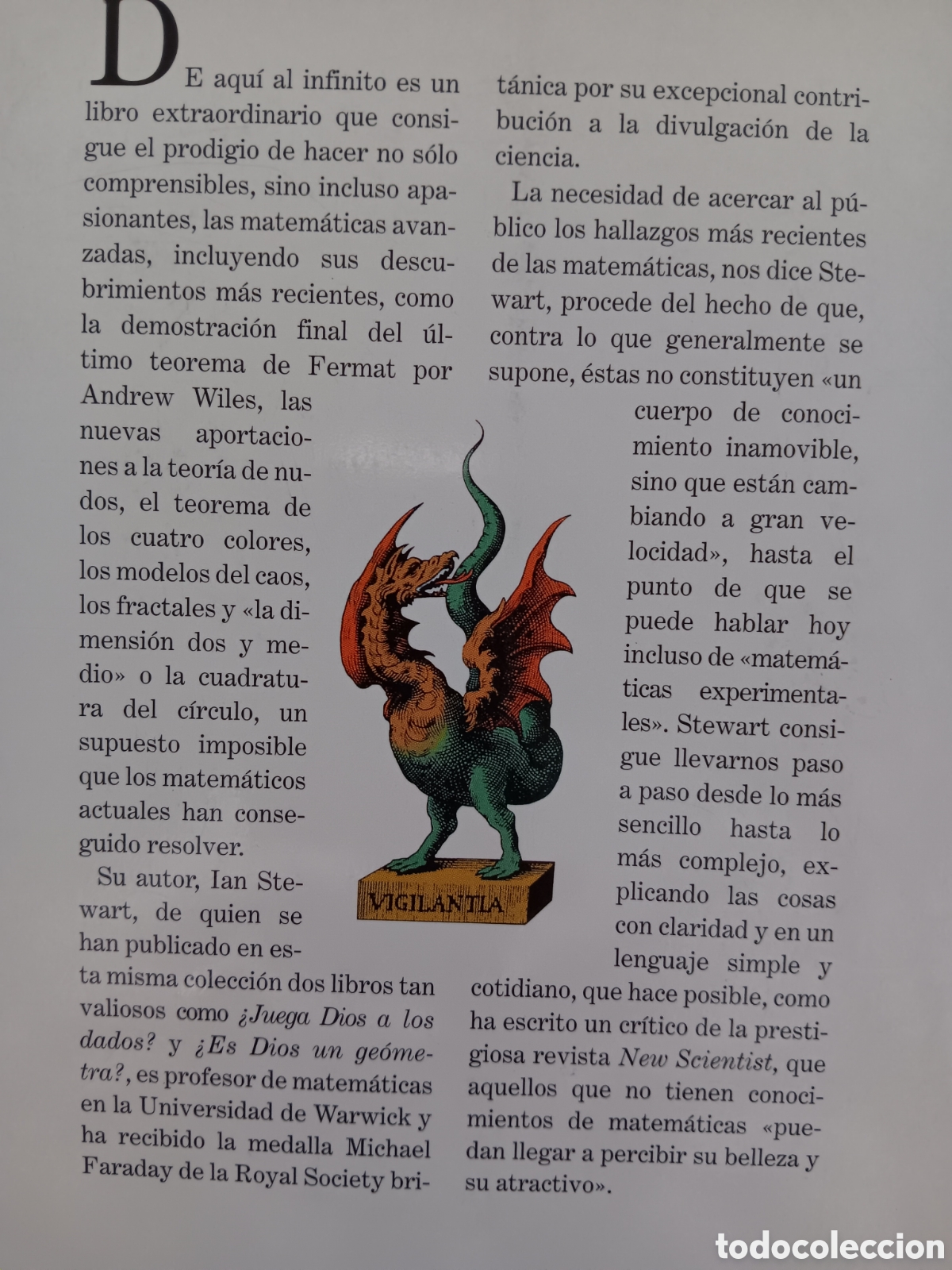 Libros de segunda mano de ciencias: Ian Stewart. De aqu&iacute; al infinito - Foto 2