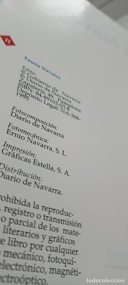 Libros de segunda mano: Fauna Navarra - Foto 5