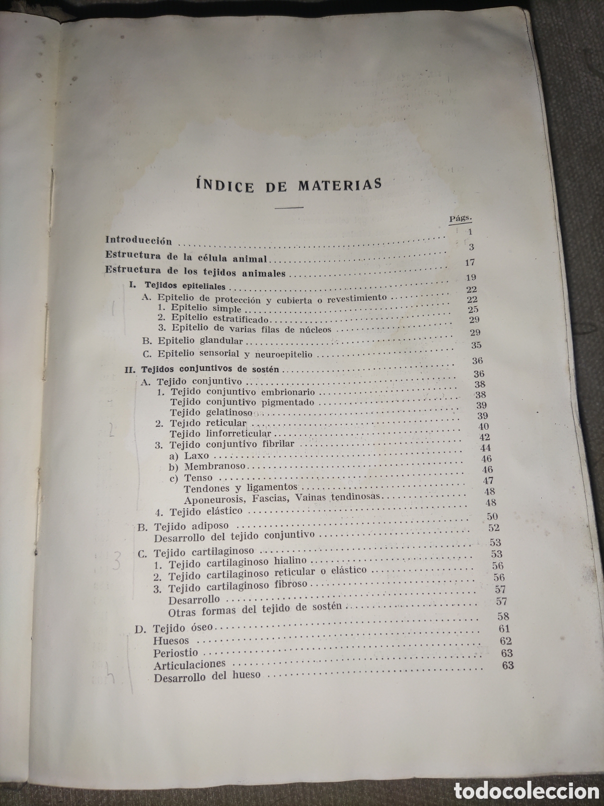 Libros de segunda mano: Histolog&iacute;a y Anatom&iacute;a Comparada.... - Foto 4