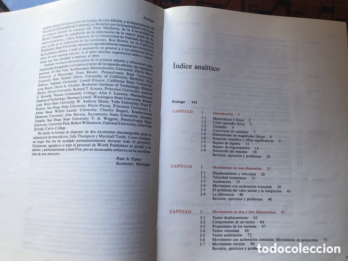 Libros de segunda mano de ciencias: F&iacute;sica. Tipler. Editorial recert&eacute;. - Foto 2