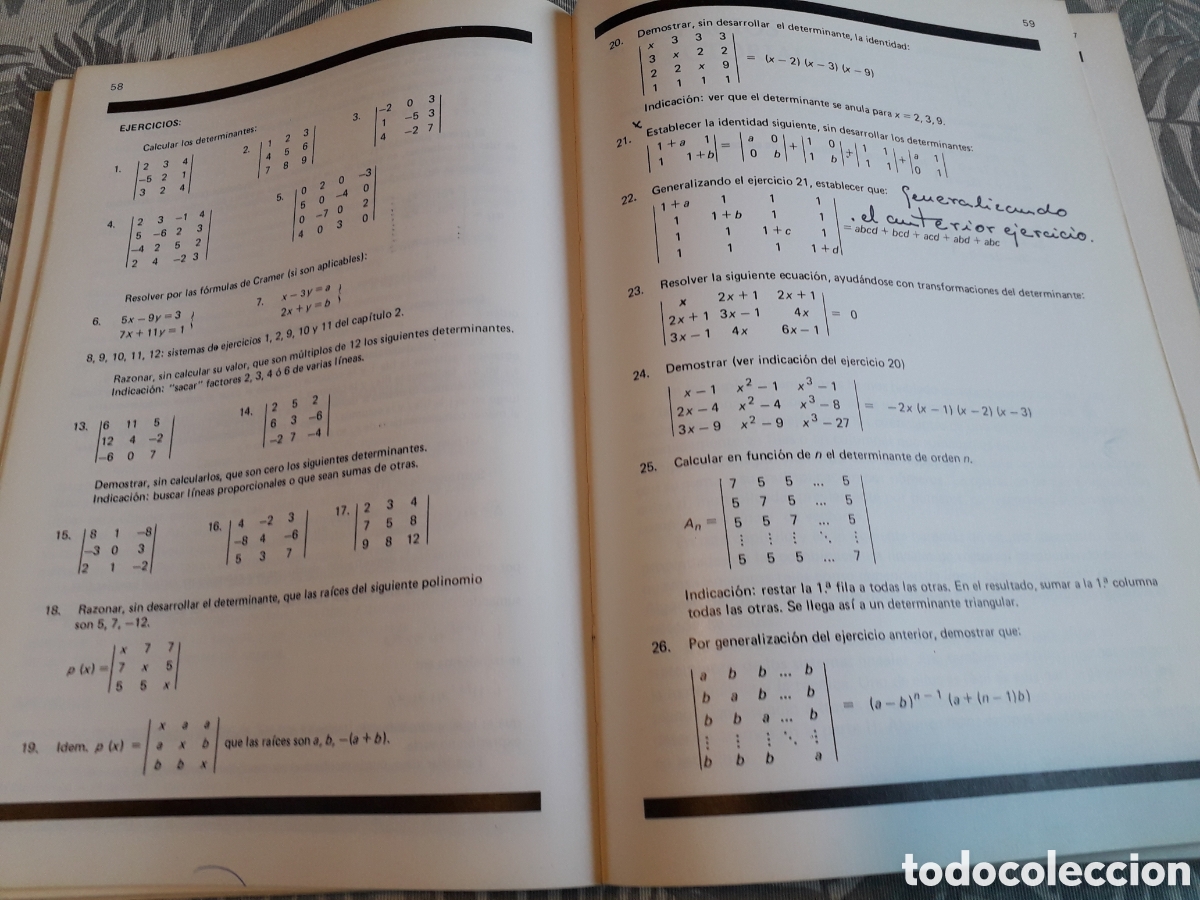 Libros de segunda mano de ciencias: CURSO DE ORIENTACI&Oacute;N UNIVERSITARIA, MATEM&Aacute;TICAS, - Foto 2
