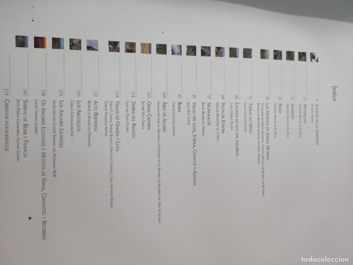 Libros de segunda mano: Reservas de la biosfera en Espa&ntilde;a. Volumen I-II - Foto 4