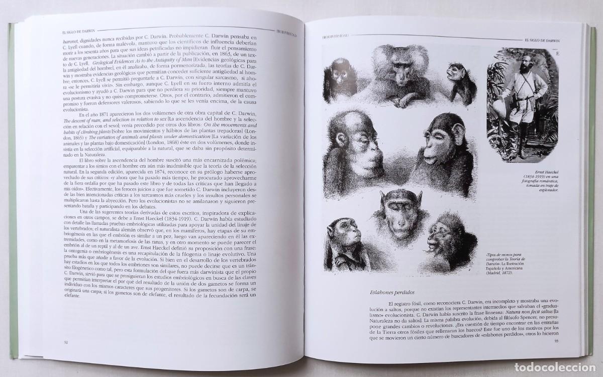 Libros de segunda mano: BIODIVERSIDAD, DE LINNEO HASTA NUESTROS D&Iacute;AS. - Foto 4