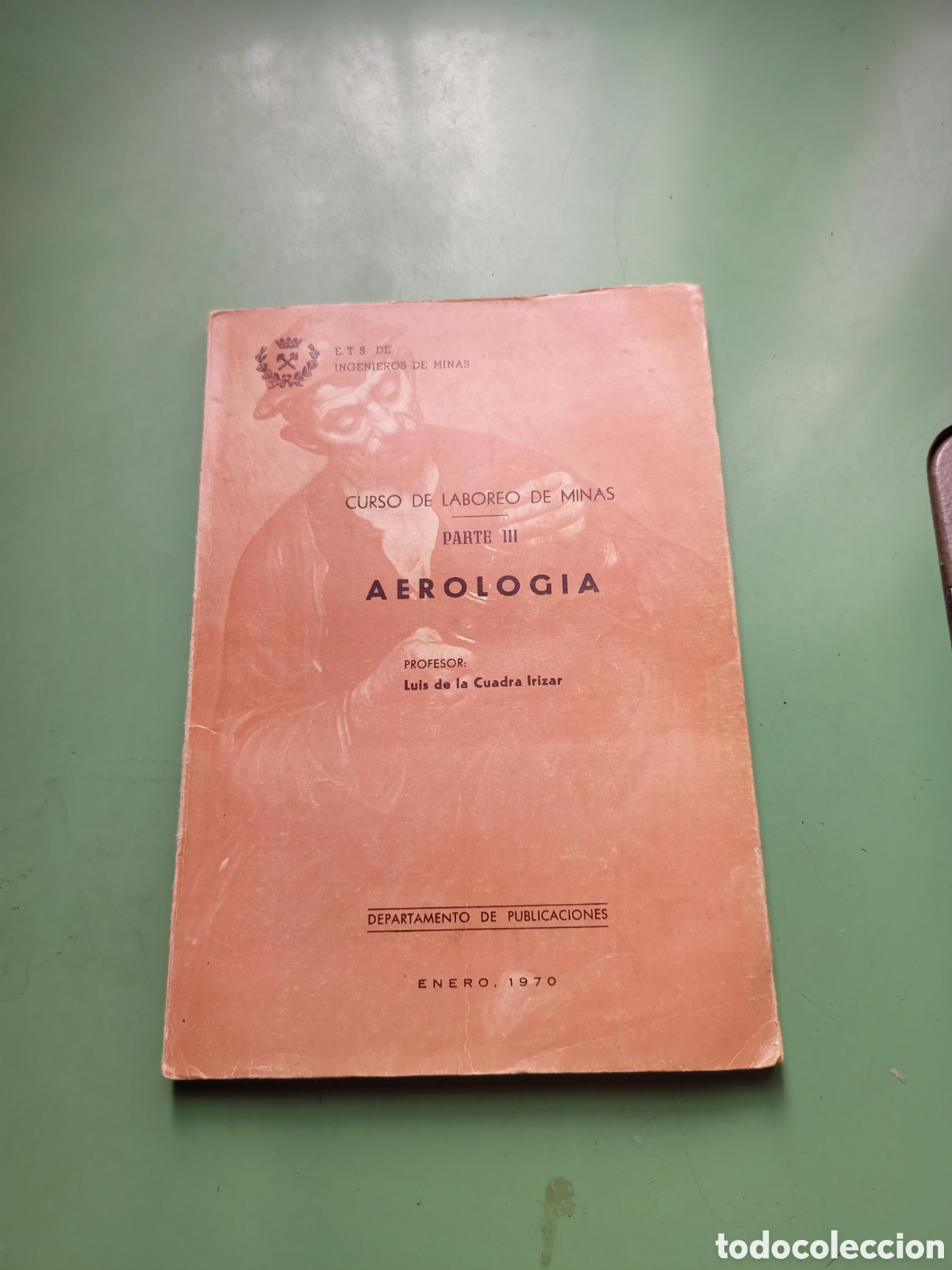 Libros de segunda mano: Libro Aerologia Curso de Laboreo de Minas Parte III - Foto 1