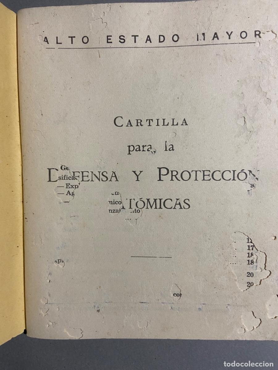 Libros de segunda mano de ciencias: 226-10. Defensa y protecci&oacute;n at&oacute;micas. 1.959... - Foto 2