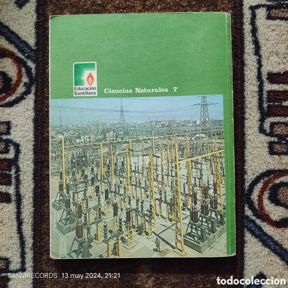 Libros de segunda mano: NATURALEZA 7&deg; EGB (SANTILLANA) - Foto 2