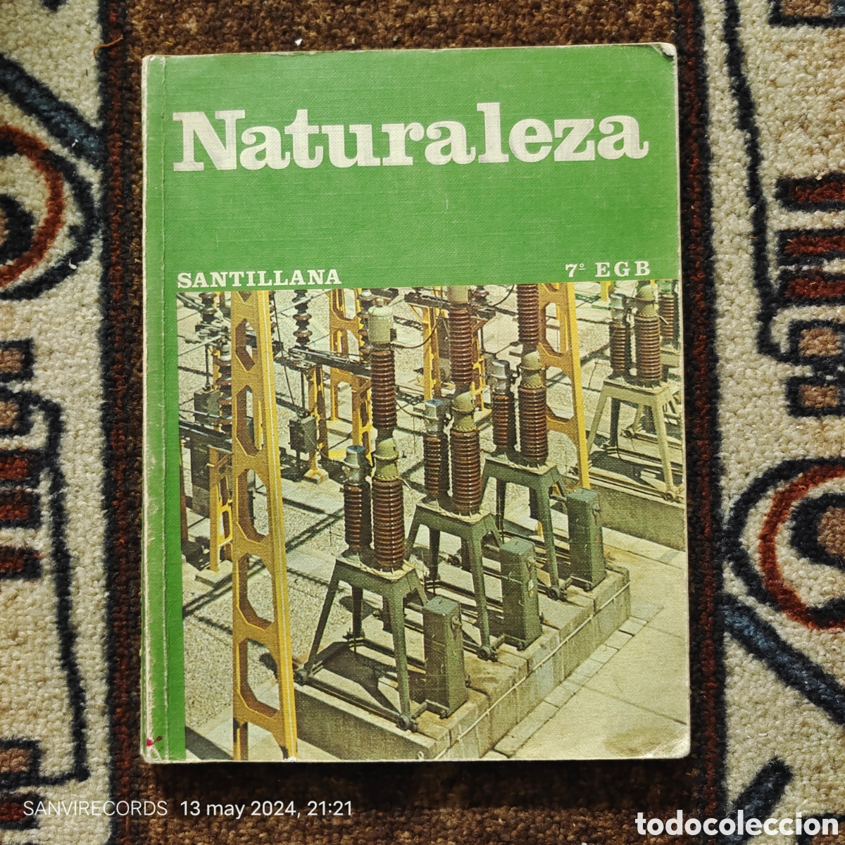 Libros de segunda mano: NATURALEZA 7&deg; EGB (SANTILLANA) - Foto 1