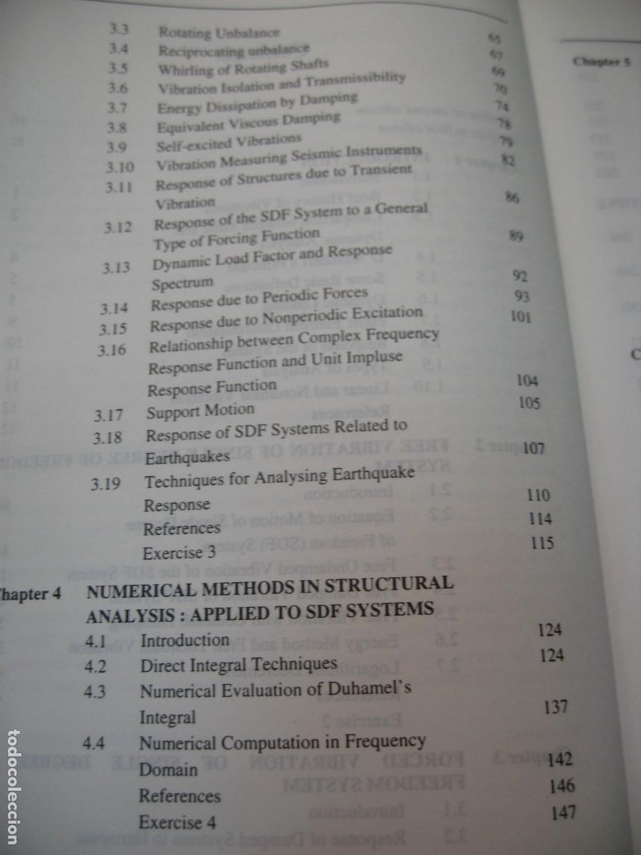 Libros de segunda mano de ciencias: VIBRATIONS, DYNAMICS AND STRUCTURAL SYSTEMS. MADHUJIT MUKHOPADHYAY. 2000 - Foto 7