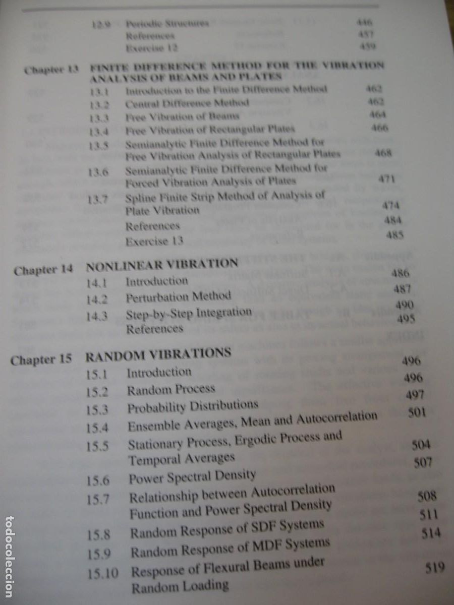 Libros de segunda mano de ciencias: VIBRATIONS, DYNAMICS AND STRUCTURAL SYSTEMS. MADHUJIT MUKHOPADHYAY. 2000 - Foto 12