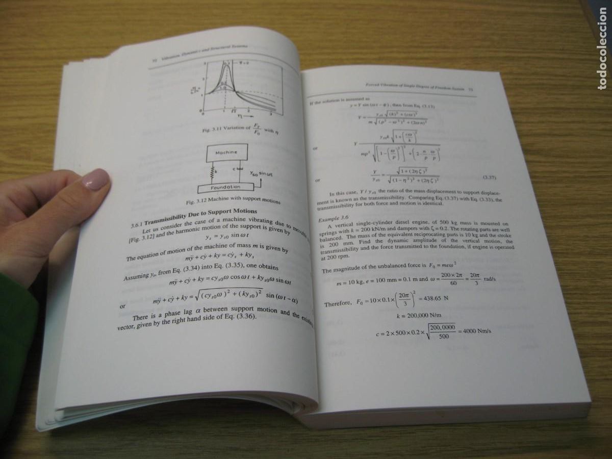 Libros de segunda mano de ciencias: VIBRATIONS, DYNAMICS AND STRUCTURAL SYSTEMS. MADHUJIT MUKHOPADHYAY. 2000 - Foto 15