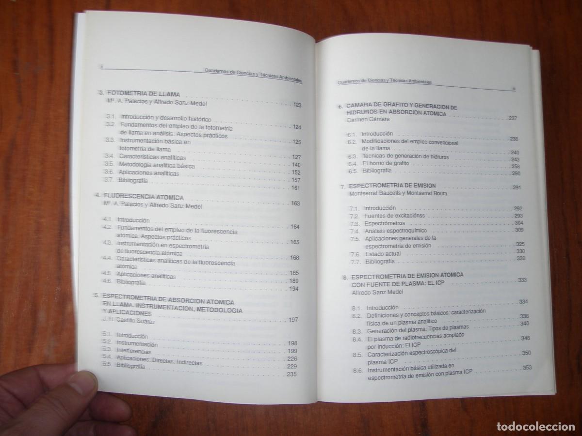 Libros de segunda mano de ciencias: ESPECTROSCOPIA ATOMICA ANALITICA QUIMICA ANALITICA - Foto 4