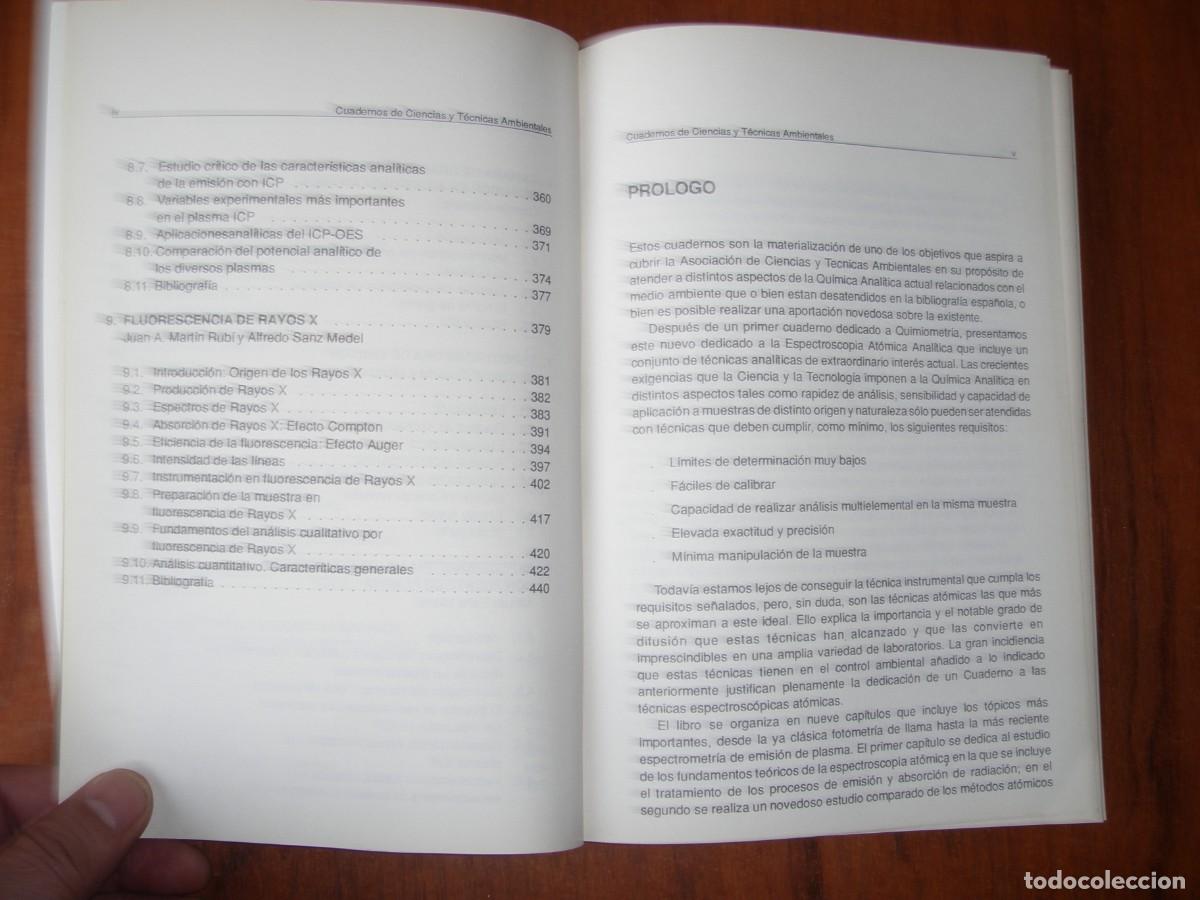 Libros de segunda mano de ciencias: ESPECTROSCOPIA ATOMICA ANALITICA QUIMICA ANALITICA - Foto 5