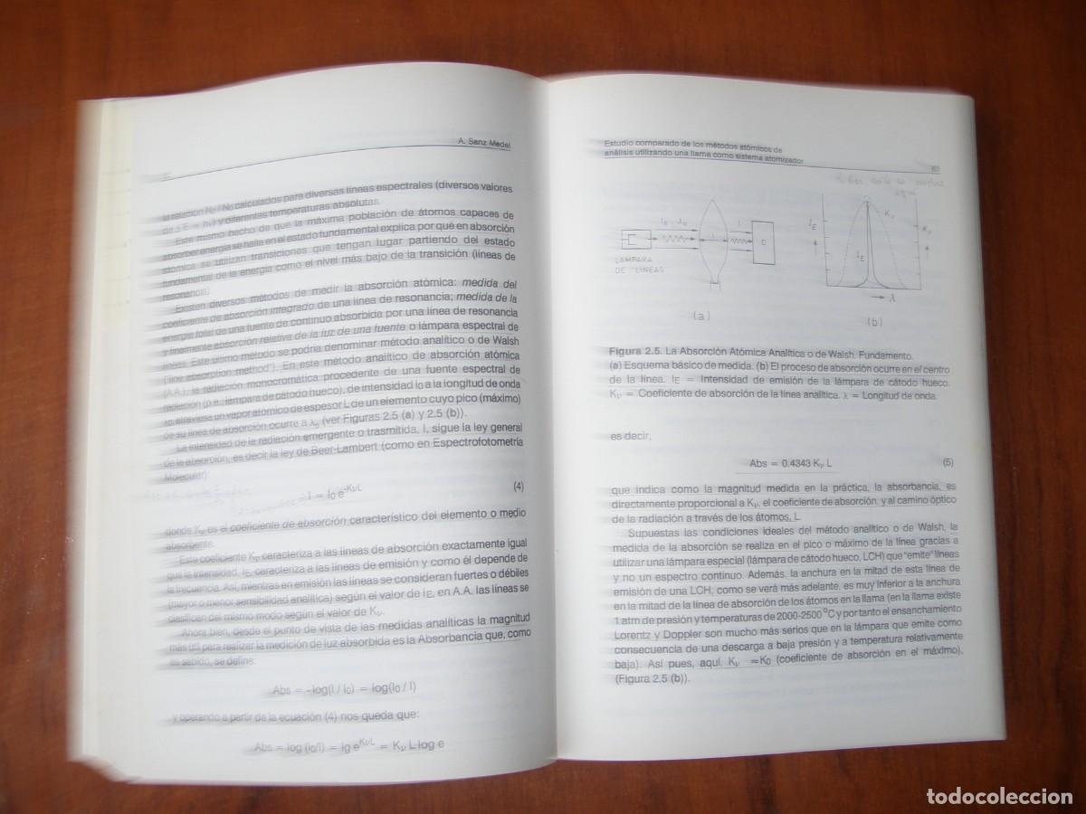 Libros de segunda mano de ciencias: ESPECTROSCOPIA ATOMICA ANALITICA QUIMICA ANALITICA - Foto 8