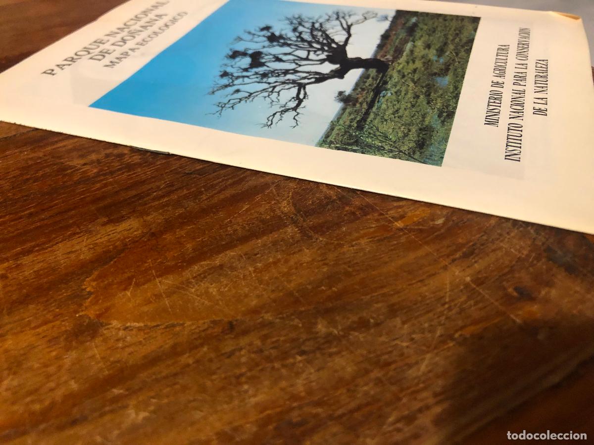 Libros de segunda mano: PARQUE NACIONAL DE DO&Ntilde;ANA, MAPA ECOLOGICO 1979 - Foto 2