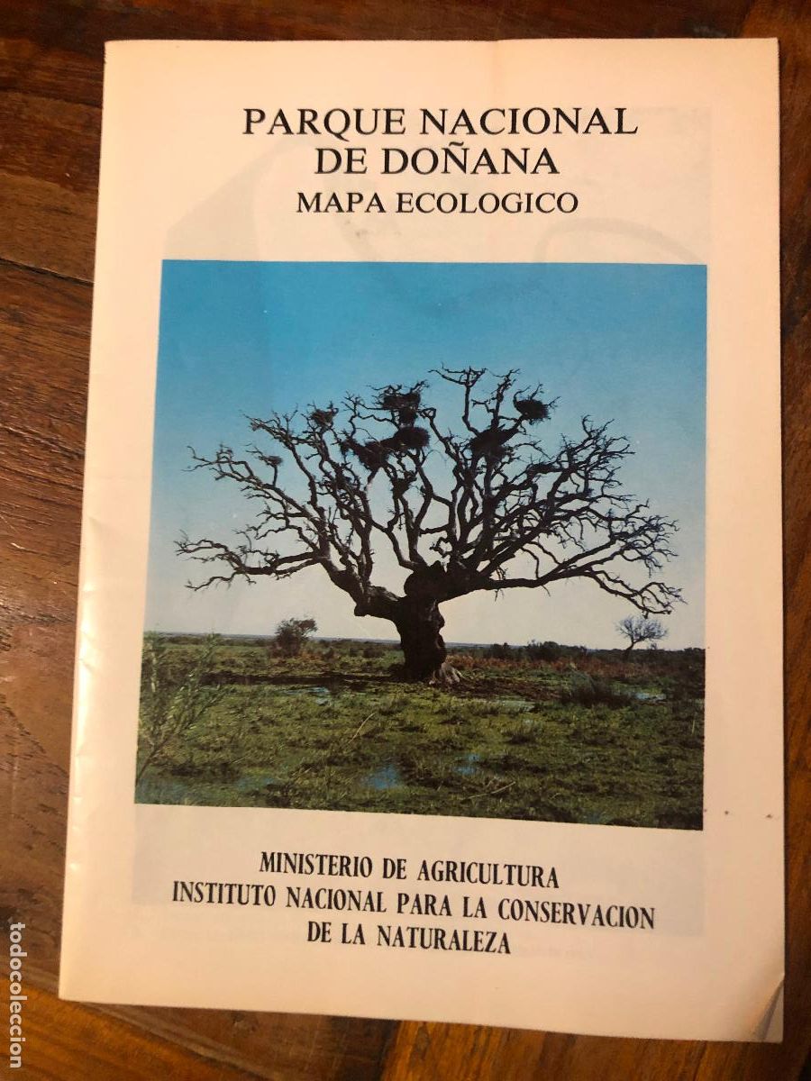 Libros de segunda mano: PARQUE NACIONAL DE DO&Ntilde;ANA, MAPA ECOLOGICO 1979 - Foto 1