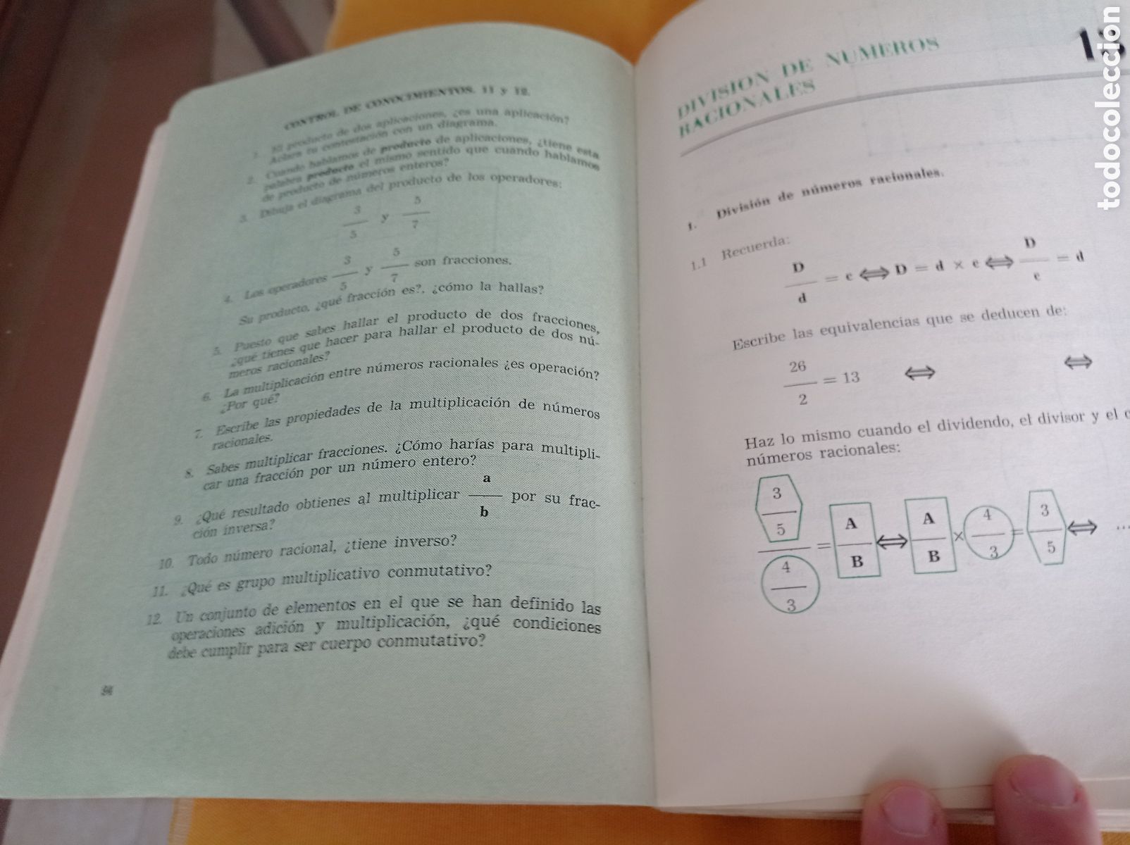 Libros de segunda mano de ciencias: Matem&aacute;ticas,Bachillerato 1969,D.Prada P.Cela. - Foto 2