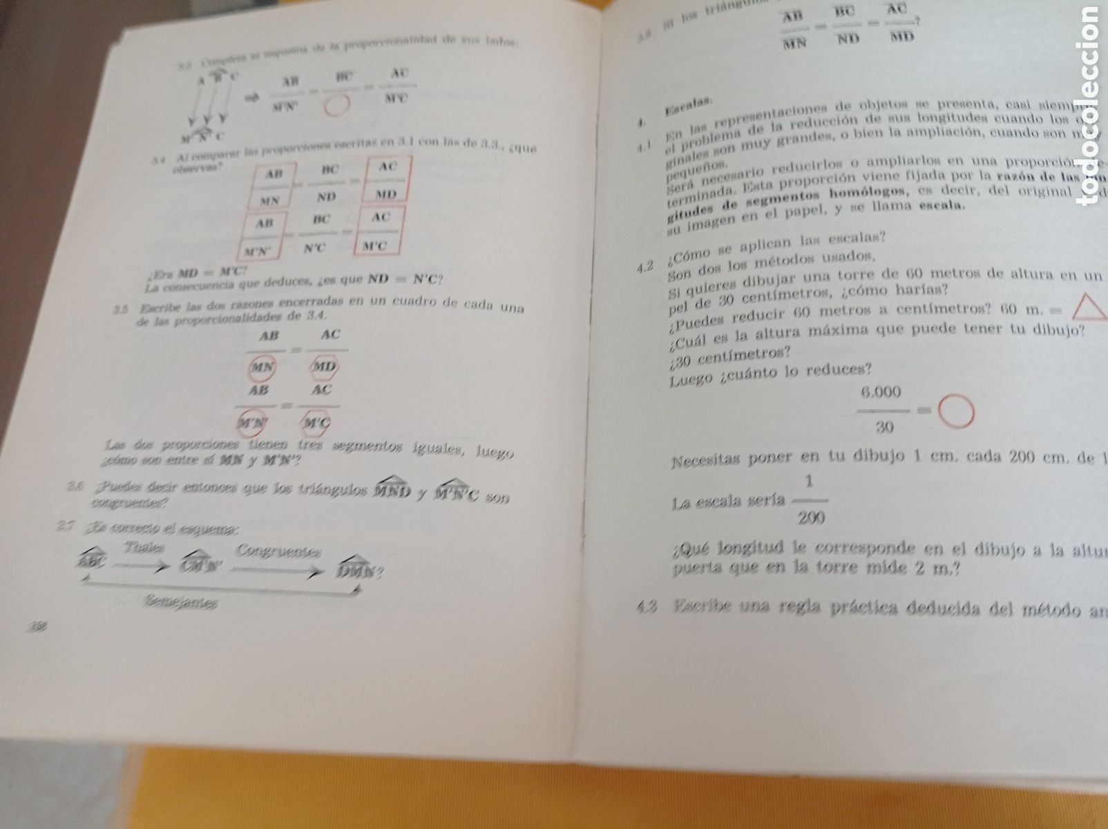 Libros de segunda mano de ciencias: Matem&aacute;ticas,Bachillerato 1969,D.Prada P.Cela. - Foto 3