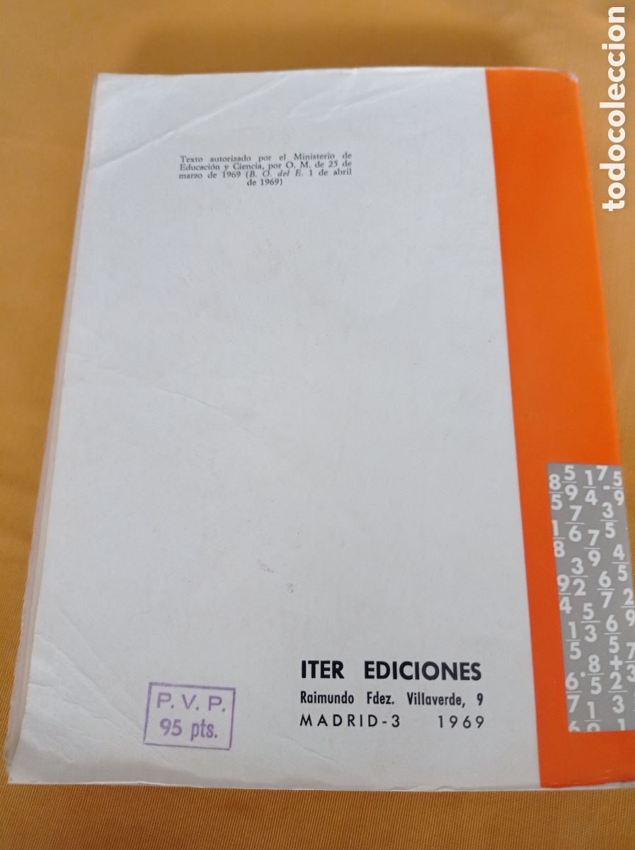 Libros de segunda mano de ciencias: Matem&aacute;ticas,Bachillerato 1969,D.Prada P.Cela. - Foto 4