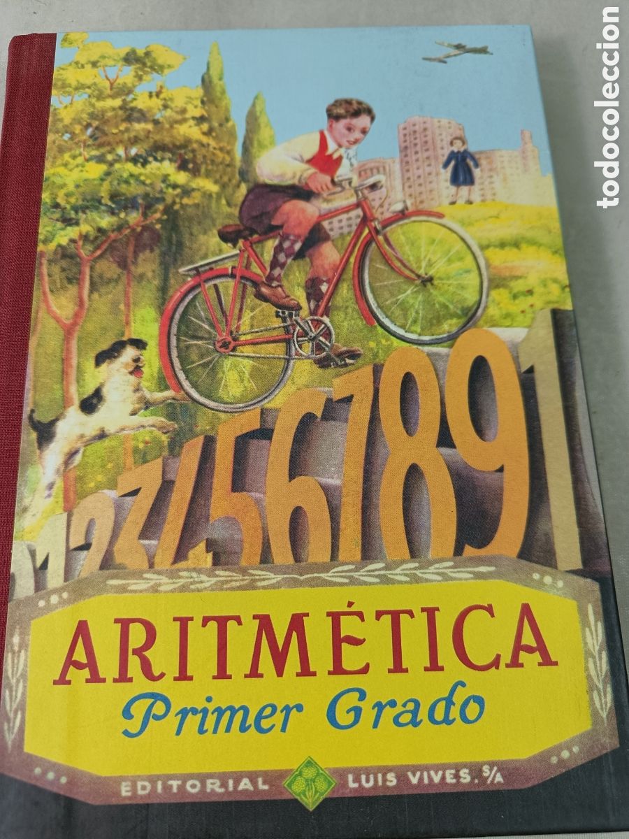 Libros de segunda mano de ciencias: ARITM&Eacute;TICA. PRIMER GRADO. LUIS VIVES. REEDICI&Oacute;N - Foto 1