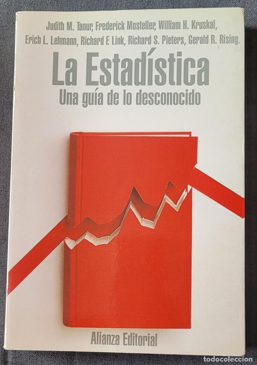 Libros de segunda mano de ciencias: Libro la estad&iacute;stica una gu&iacute;a de lo desconocido - Foto 1