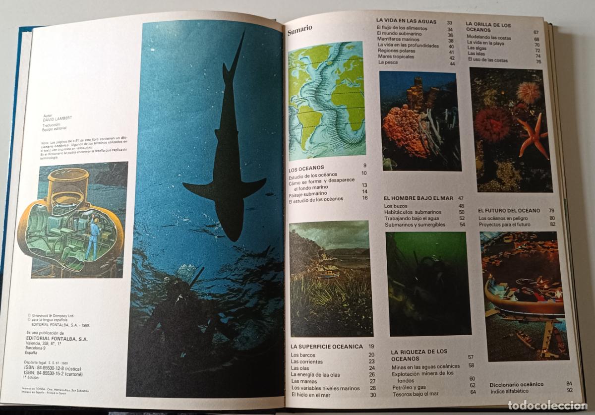 Libros de segunda mano: LOS OCEANOS - Foto 6