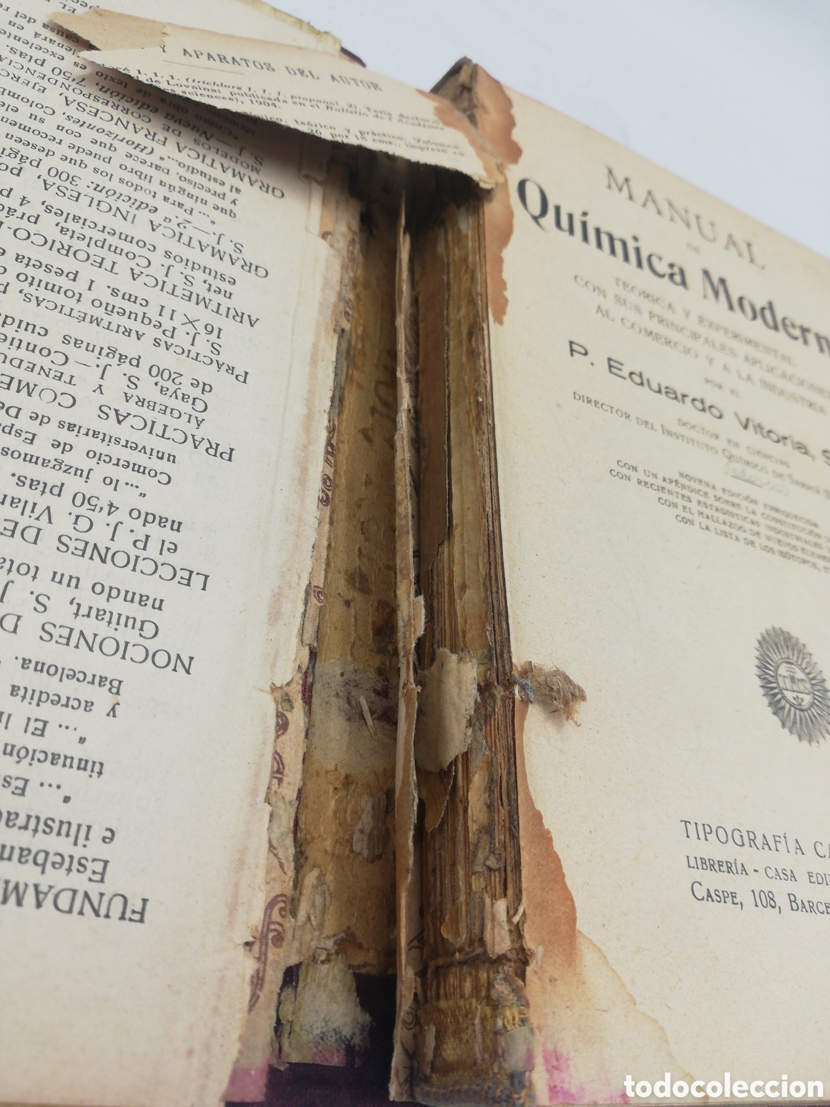 Libros de segunda mano de ciencias: Libro Manual de Qu&iacute;mica Moderna. - Foto 7